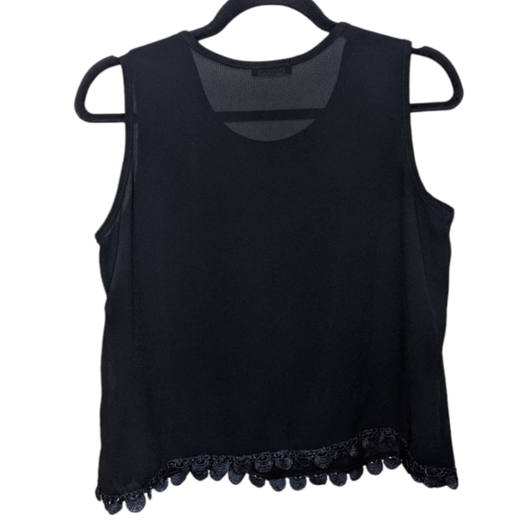 Licole Black Tank Top 🖤✨ Size M - Picture 2 of 5